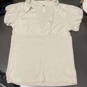 Free People Polo TShirt Size Med